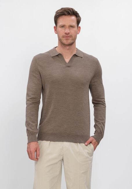 Taupe PROFUOMO Trui PPXJ30030 - large