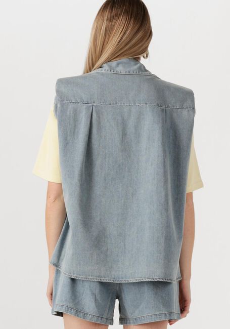 Blauwe STUDIO AMAYA  STORM BLOUSE - large