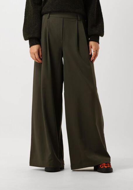 MY ESSENTIAL WARDROBE Pantalon large HACEMW WIDE PANT Vert foncé - large
