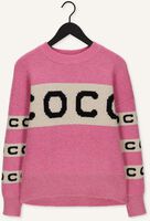 Roze CO'COUTURE Trui LEONA LOGO KNIT Roze CO'COUTURE Trui LEONA LOGO KNIT - medium
