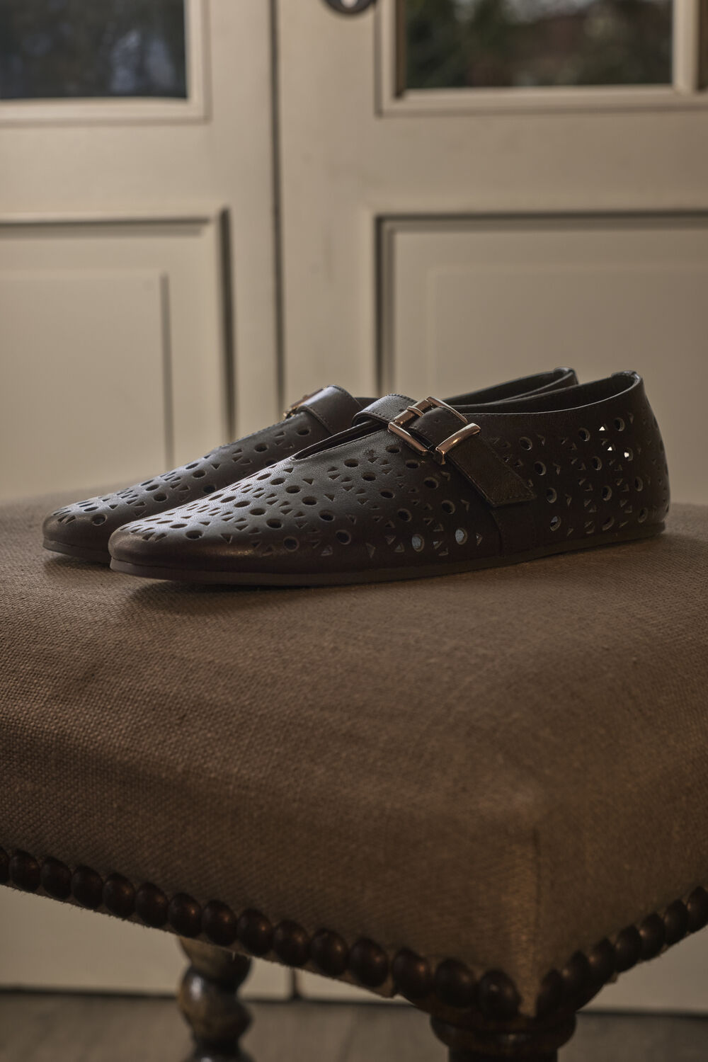 Zwarte OMODA ATELIER Ballerina's X MODEROSA - CHARM - large