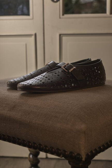 Zwarte OMODA ATELIER Ballerina's X MODEROSA - CHARM - large