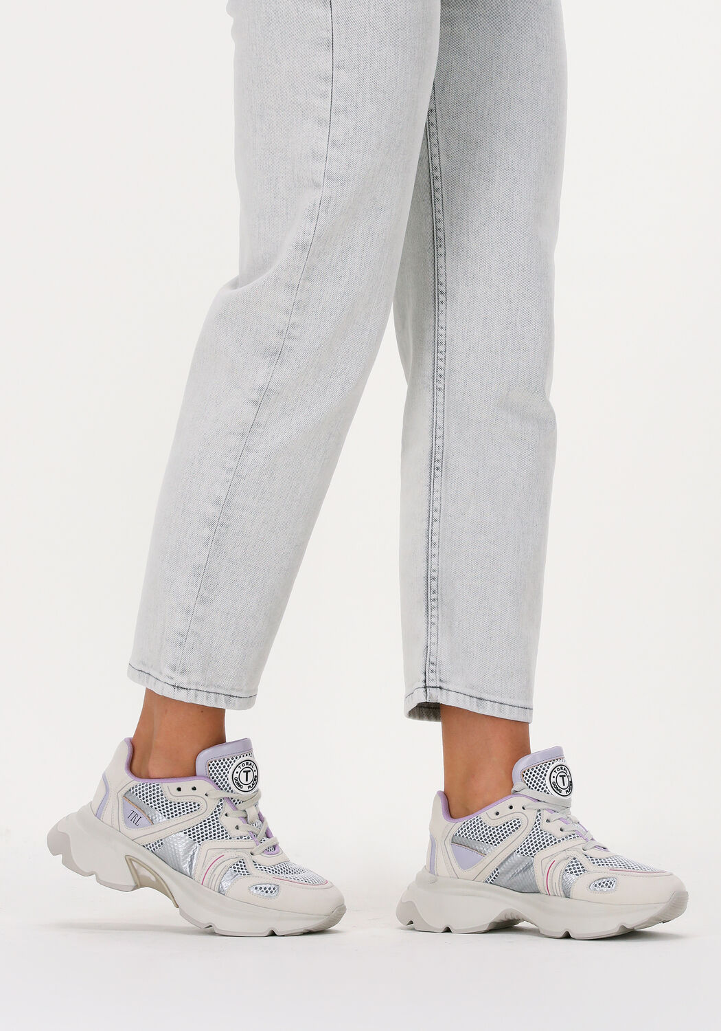 Witte TORAL Sneakers RUNNER 9 - large