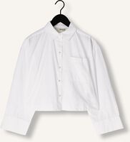 Witte SELECTED WOMEN  SLFASTHA LS CROPPED BOXY SHIRT Witte SELECTED WOMEN  SLFASTHA LS CROPPED BOXY SHIRT - medium