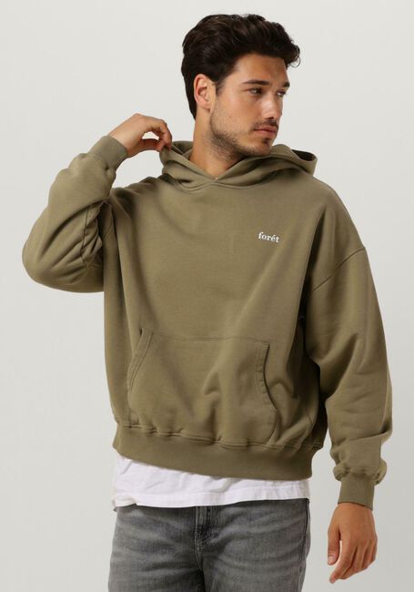 FORÉT Chandail COOPER HOODIE Olive - large