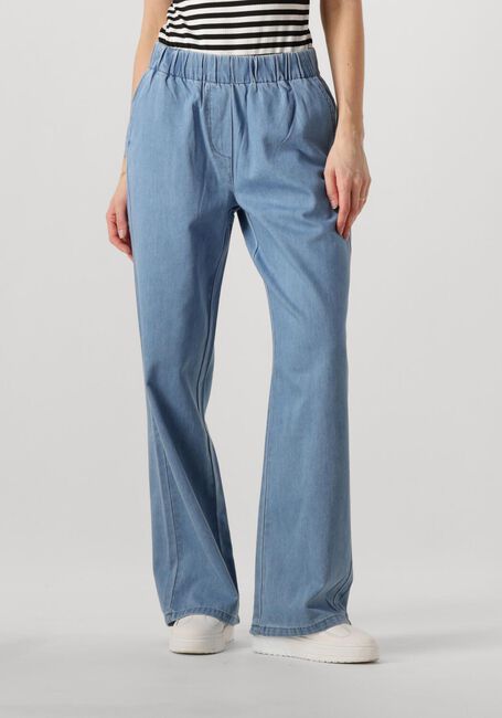 MINUS Pantalon large BORA MID WAIST PANT en bleu - large