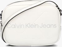 CALVIN KLEIN SCULPTED CAMERA BAG18 MONO Sac bandoulière en blanc - medium