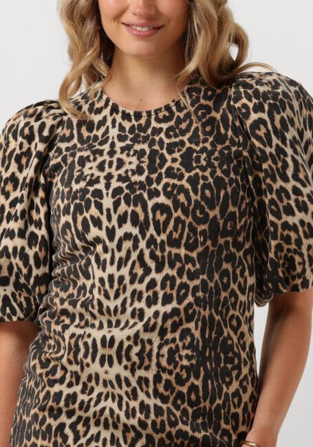 CO'COUTURE Mini robe LEOCC CROP PUFF DRESS Kaki - large