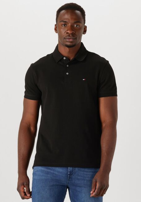 Zwarte TOMMY HILFIGER Polo CORE 1985 SLIM POLO - large