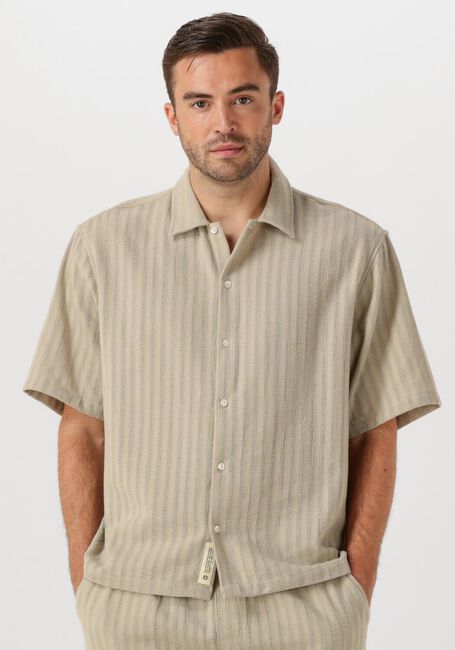Beige WOODBIRD Casual overhemd WBWANG CHUKE SHIRT - large