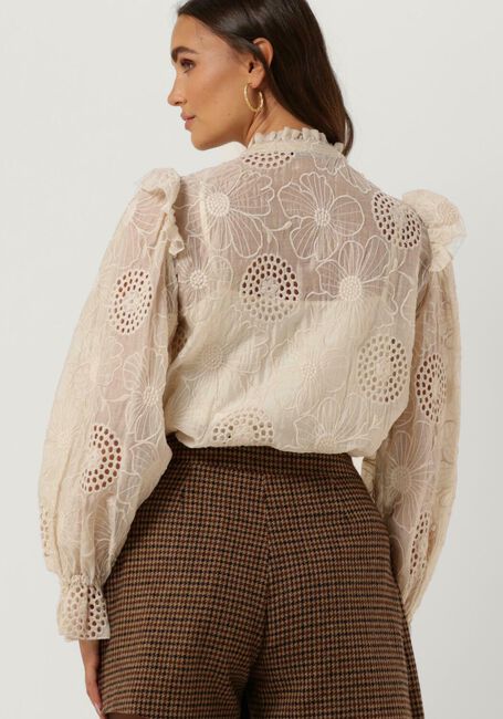 BRUUNS BAZAAR CLEMATIS CARO SHIRT Blouses Crème - large
