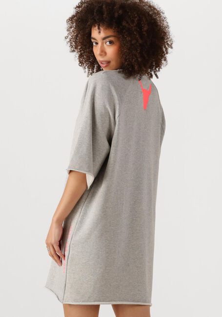 ALIX THE LABEL Mini robe KNITTED SWEAT DRESS en gris - large