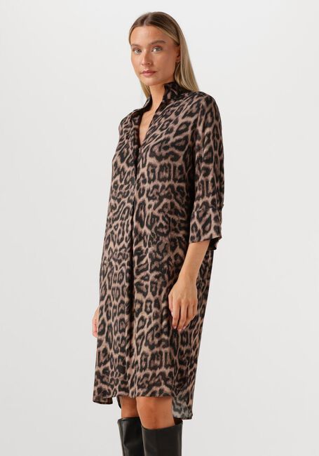 DEA KUDIBAL Mini robe KAMILLES en marron - large