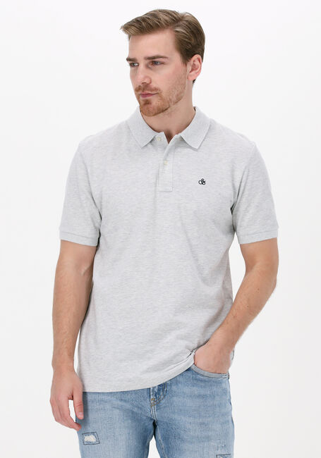 SCOTCH & SODA Polo PIQUE POLO Gris clair - large