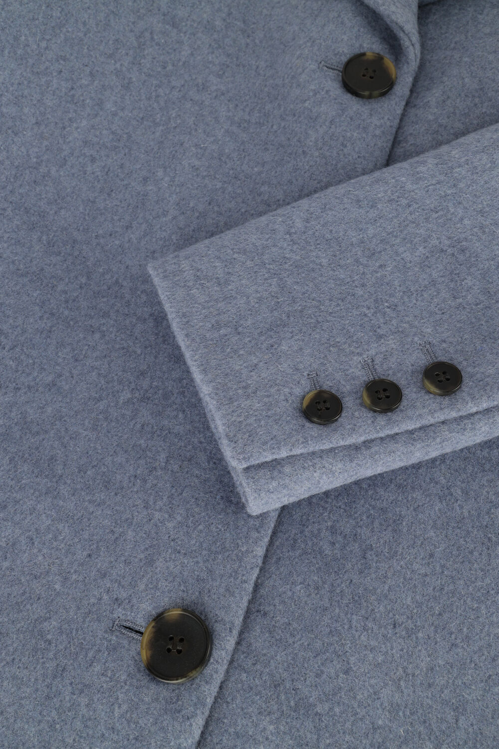 Grijze SELECTED WOMEN Mantel NEW SASJA WOOL COAT B - large