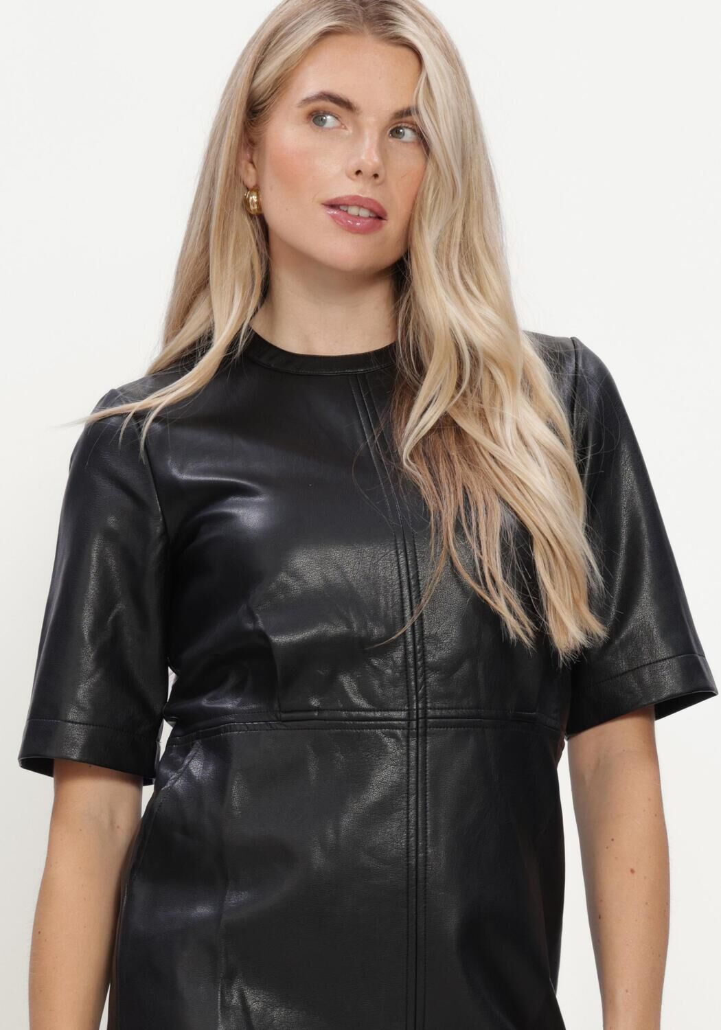 Zwarte FREEBIRD Mini jurk DIVINE - large