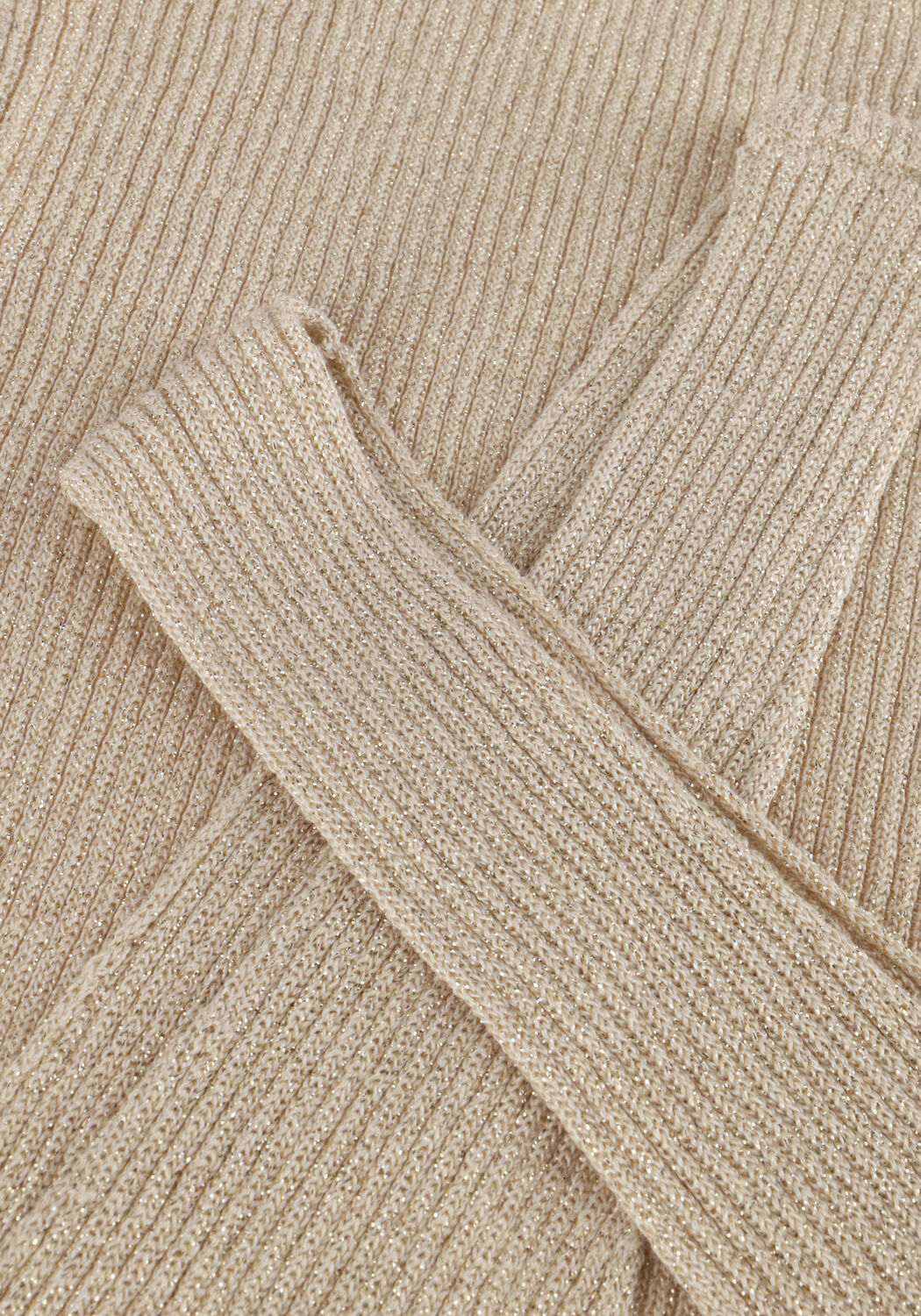 NUKUS Haut DEBBY SINGLET LUREX Sable - large
