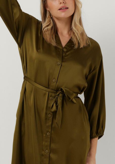 MSCH COPENHAGEN Robe midi ORIANNE JEANITA SHIRT DRESS en vert - large