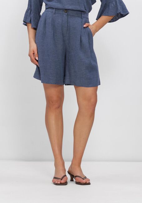 Blauwe MSCH COPENHAGEN Broeken/jumpsuits MSCHVIANA GINIA HW SHORTS - large