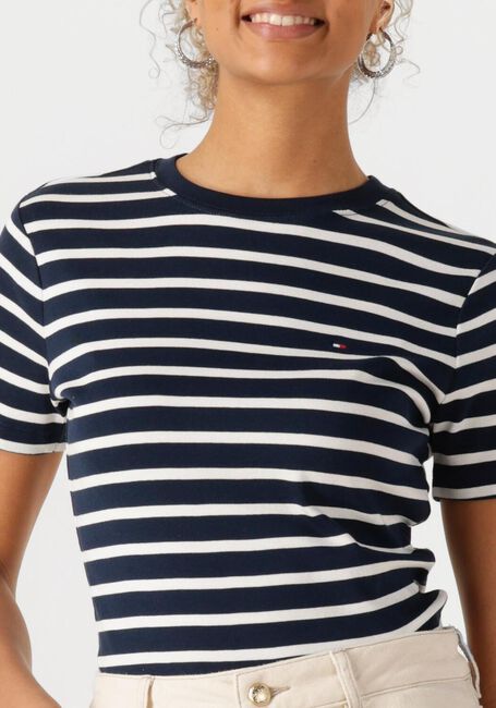 TOMMY HILFIGER T-shirt SLIM CODY C-NK SS en noir - large