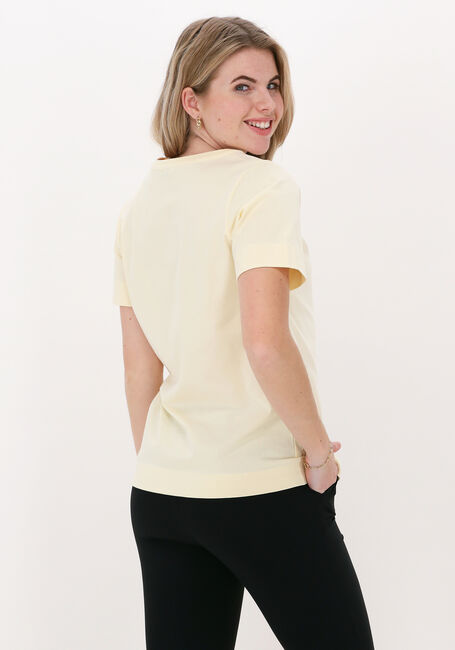 PENN & INK T-shirt T-SHIRT PRINT en jaune - large