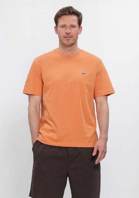 LACOSTE T-shirt COTTON T-SHIRT en orange - large
