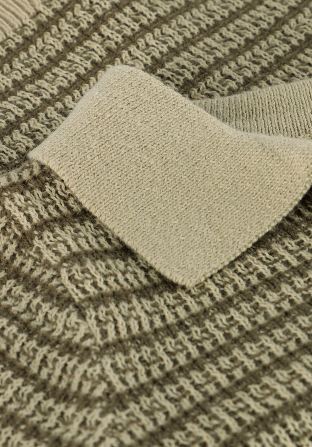 LIL' ATELIER Pull NBMBARKER LS KNIT POLO LIL en vert - large