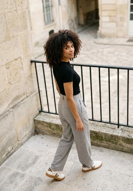 EDITED Haut NAARA T-SHIRT en noir - large