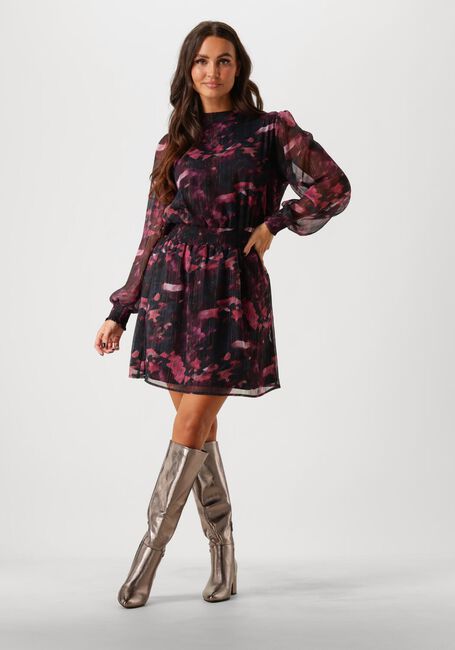 AAIKO Mini robe GABRY WINTER BLOOM en rose - large