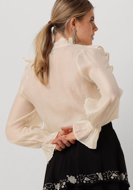 LOLLYS LAUNDRY SPRINGSLL SHIRT LS Blouses Crème - large