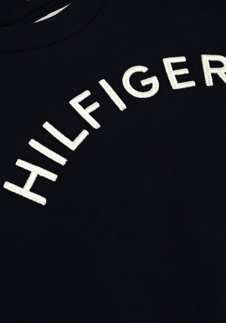 Donkerblauwe TOMMY HILFIGER T-shirt U HILFIGER ARCHED TEE - large