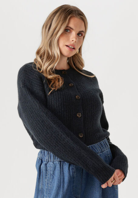 Donkerblauwe MSCH COPENHAGEN Vest MSCHGITTEL PEGGY - large