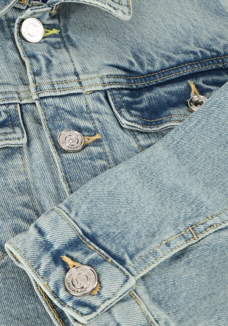 SCOTCH & SODA Veste en jean TRUCKER JACKET WITH PUFF SLEEVES en bleu - large
