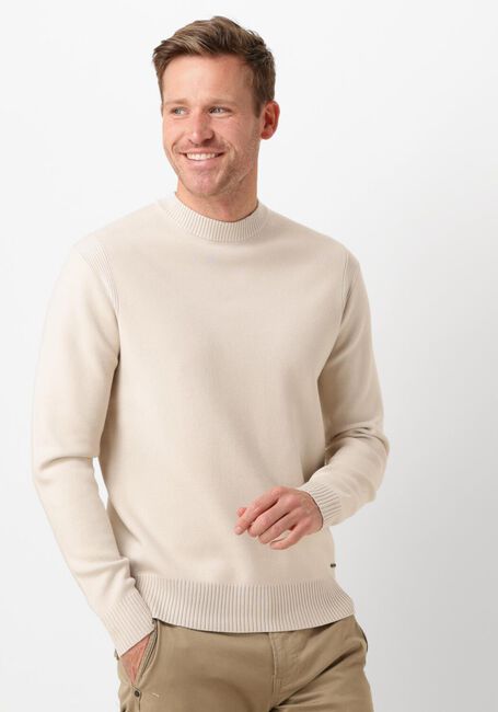DSTREZZED Pull FELL MOCK NECK en beige - large