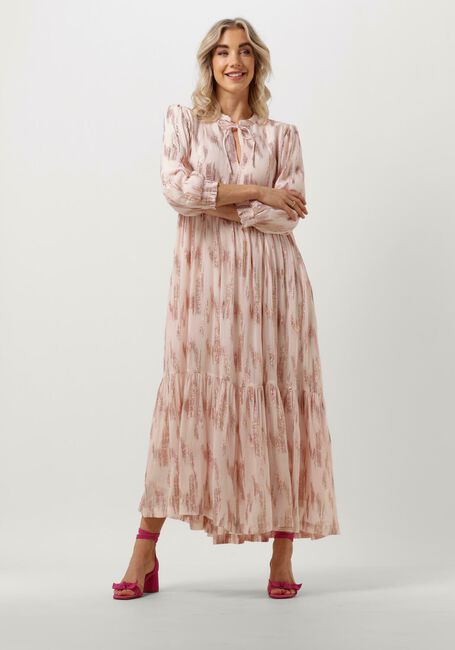 BRUUNS BAZAAR Robe maxi GUZ VANA DRESS en rose - large