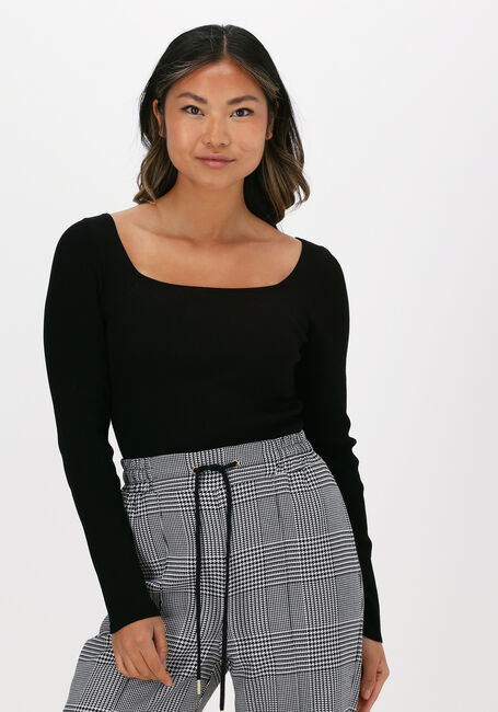 NEO NOIR Haut CORINE KNIT BLOUSE en noir - large