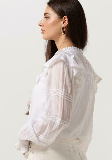 Witte NEO NOIR  SIMKIE S VOILE BLOUSE - large
