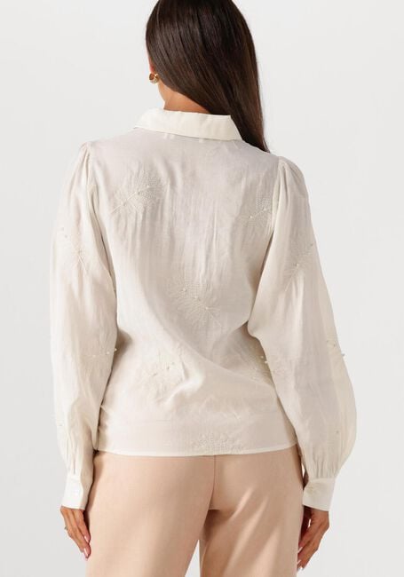 NUKUS MILANOVA BLOUSE PEARL Blouses en blanc - large