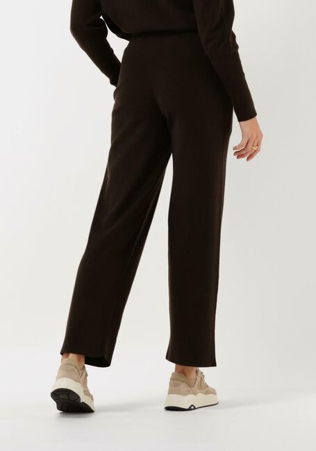 KNIT-TED Pantalon large NOOR PANT en marron - large