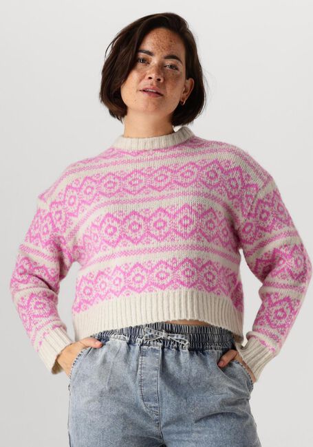 LOLLYS LAUNDRY Pull LOTTIELL JUMPER LS en rose - large