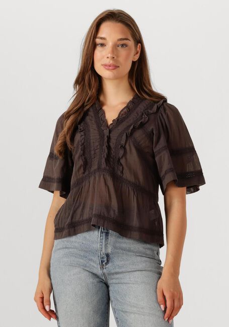 Bruine NEO NOIR  EVIENNE S VOILE TOP - large