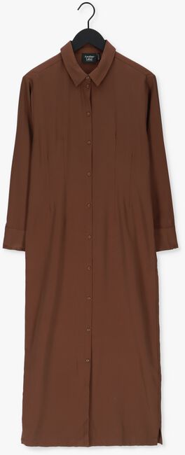ANOTHER LABEL Robe maxi SJOROER DRESS L/S en marron - large