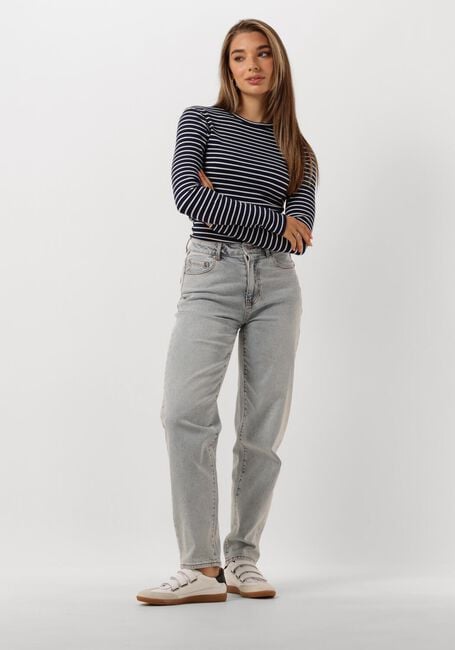 Donkerblauwe NOTRE-V Tops & T-shirts NV-EELKE ROUND NECK Donkerblauwe NOTRE-V Tops & T-shirts NV-EELKE ROUND NECK - large