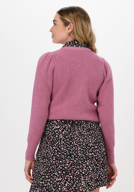 CO'COUTURE Pull ROW PUFF KNIT en rose - large