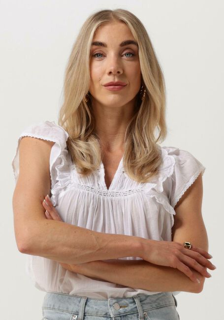 NEO NOIR JAYLA S VOILE TOP Blouses en blanc - large