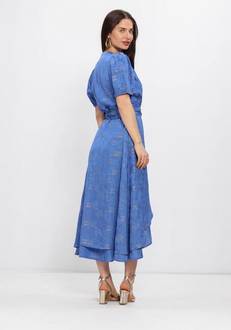 FREEBIRD Robe midi F-WV-JAC-FLOW-LUREX-26-1 en bleu - large