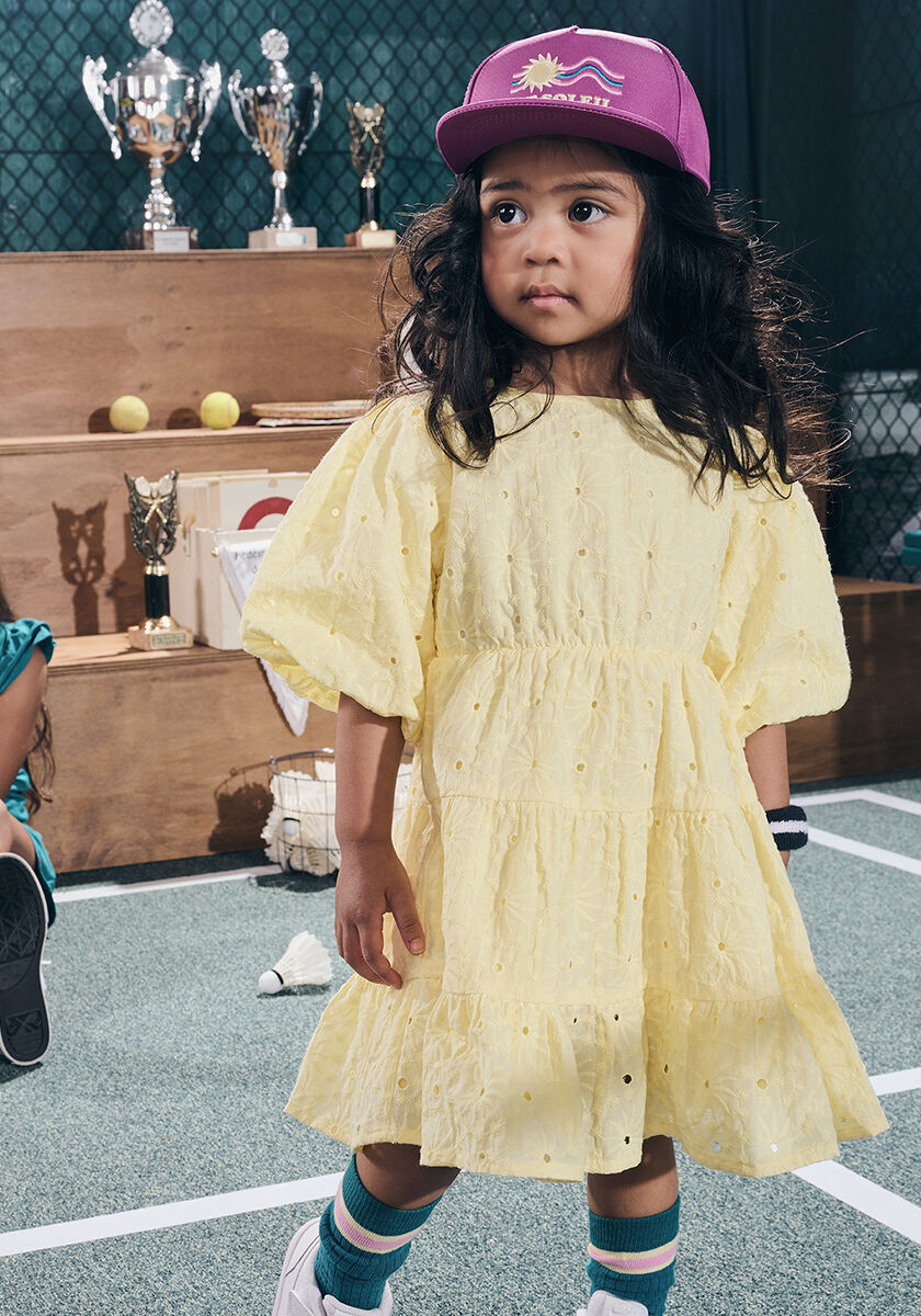 Z8 Mini robe IVON en jaune - large