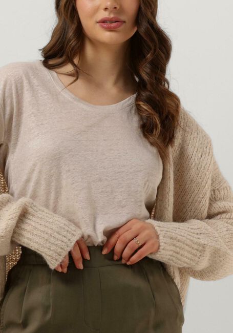 KNIT-TED Gilet BECKY Sable - large