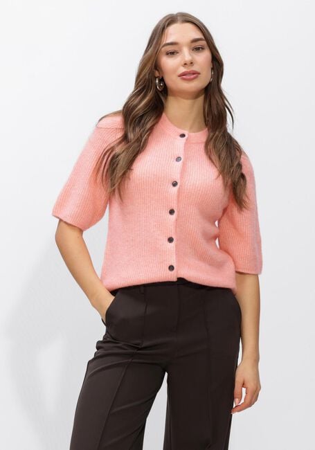 MSCH COPENHAGEN Pull MSCHJINIE HOPE 2/4 CARDIGAN Rose clair - large