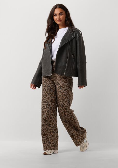 Bruine OBJECT Wide jeans OBJSENI MOJI HW JEANS Bruine OBJECT Wide jeans OBJSENI MOJI HW JEANS - large